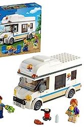 Cover Art for B09W1VKB5L, LEGO City Holiday Camper Van 60283 Building Kit & City Ice-Cream Truck 60253, Cool Building Set for Kids by Unknown