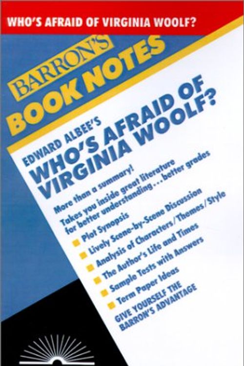 Cover Art for 9780764191312, Who's Afraid of Virginia Woolf by Albee