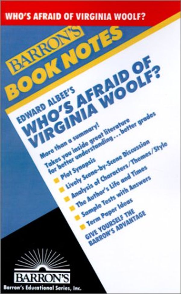 Cover Art for 9780764191312, Who's Afraid of Virginia Woolf by Albee