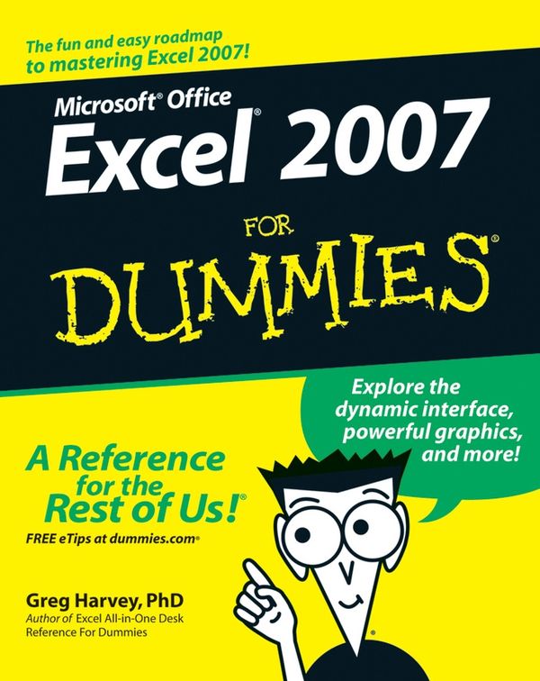 Cover Art for 9781118050590, Excel 2007 For Dummies by Greg Harvey