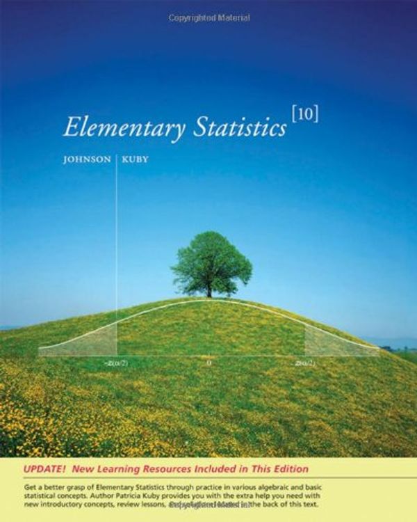 Cover Art for 9780495383864, Elementary Statistics [With CDROMWith Infotrac and Internet Companion] by Robert R Johnson