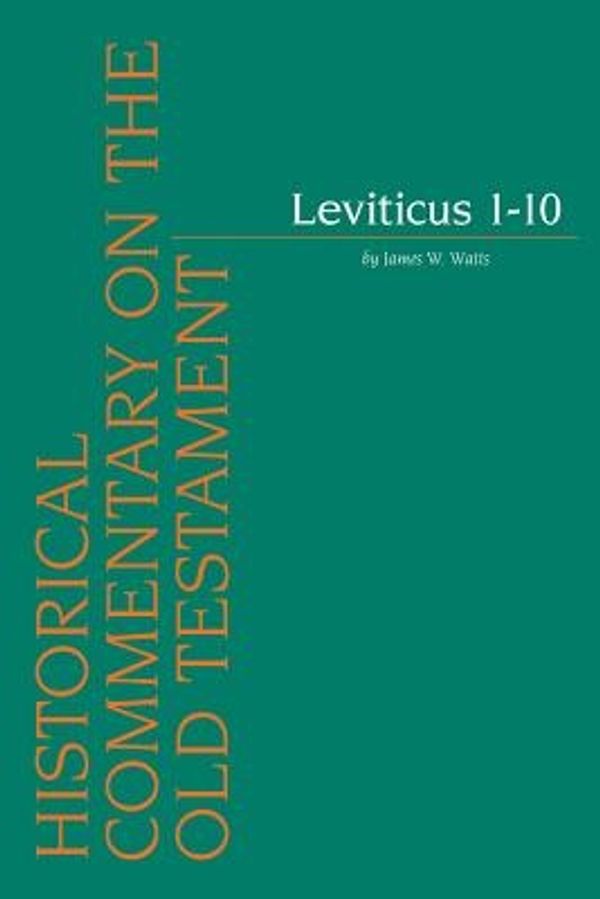 Cover Art for 9789042929845, Leviticus 1-10 by JW Watts
