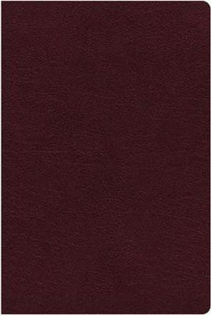 Cover Art for 9780310449577, NIV, Thinline Reference Bible, Large Print, Bonded Leather, Burgundy, Red Letter Edition, Indexed, Comfort Print by Zondervan