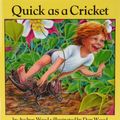 Cover Art for 9780859533065, Quick as a Cricket by Audrey Wood
