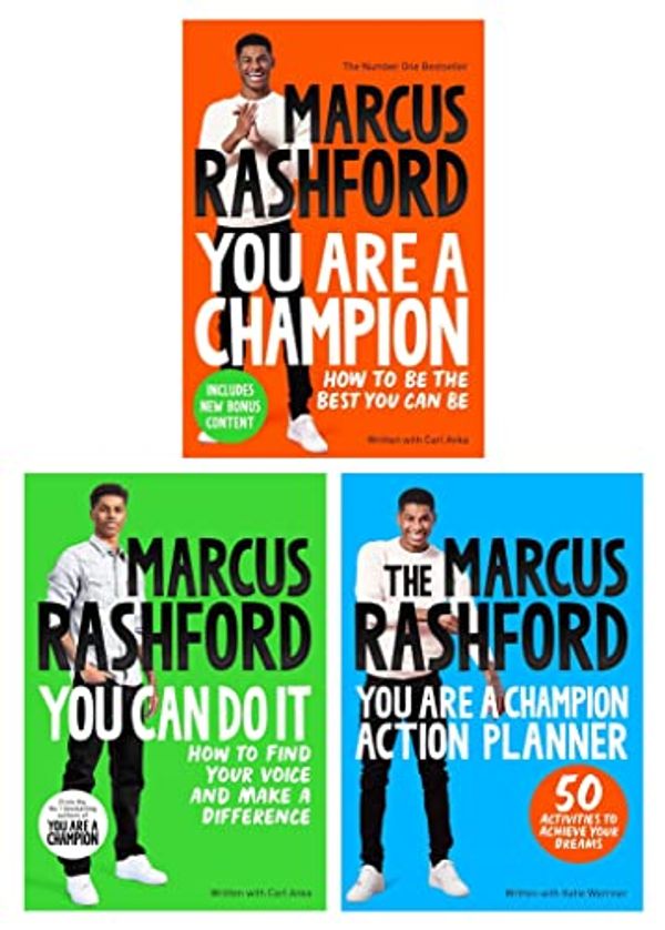 Cover Art for 9780466626563, Marcus Rashford 3 Books Collection Set (You Are a Champion, You Can Do It & You Are a Champion Action Planner) by Marcus Rashford