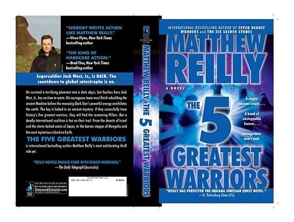 Cover Art for 9781439160770, Five Greatest Warriors by Matthew Reilly