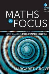 Cover Art for 9780170354462, Maths in Focus Mathematics Preliminary Course Revised by Margaret Grove
