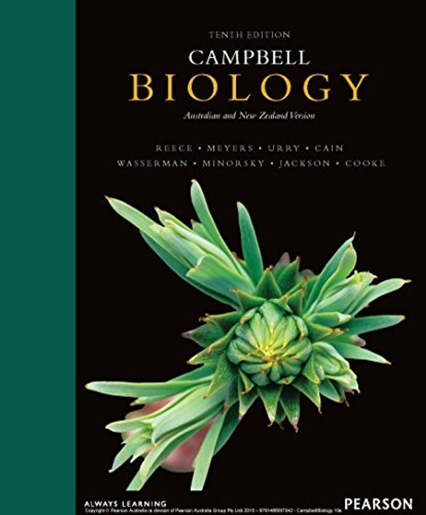 Cover Art for B00QG2M9PA, Campbell Biology ANZ version by Jane B. Reece, Noel Meyers, Lisa A. Urry, Michael L. Cain, Steven A. Wasserman, Peter V. Minorsky, Robert B. Jackson, Bernard N. Cooke