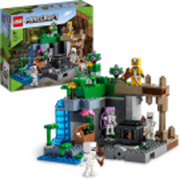 Cover Art for 5702017234328, LEGO® Minecraft® The Skeleton Dungeon 21189 Building Kit; Fun Toy with Classic Action, Including Spawning, Fighting and Cave Exploring; for Gamers and Kids Aged 8+ by Unknown