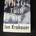 Cover Art for 9780333695272, Into Thin Air by Jon Krakauer