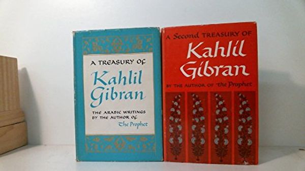Cover Art for B0021VR7NE, A Treasury of Kahlil Gibran and A Second Treasury of Kahlil Gibran (2 Vol.) by Kahlil Gibran