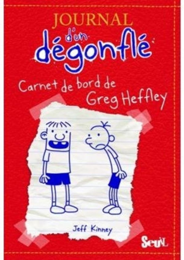 Cover Art for 9782021011968, Journal D'Un Degonfle T1. Carnet de Bord de Greg Heffley by Jeff Kinney