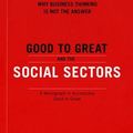 Cover Art for 9780977325405, Good to Great And the Social Sectors by Jim Collins