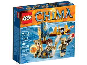 Cover Art for 5702015347235, Lion Tribe Pack Set 70229 by Lego