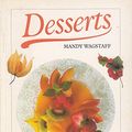 Cover Art for 9781853912351, Desserts by Mandy Wagstaff