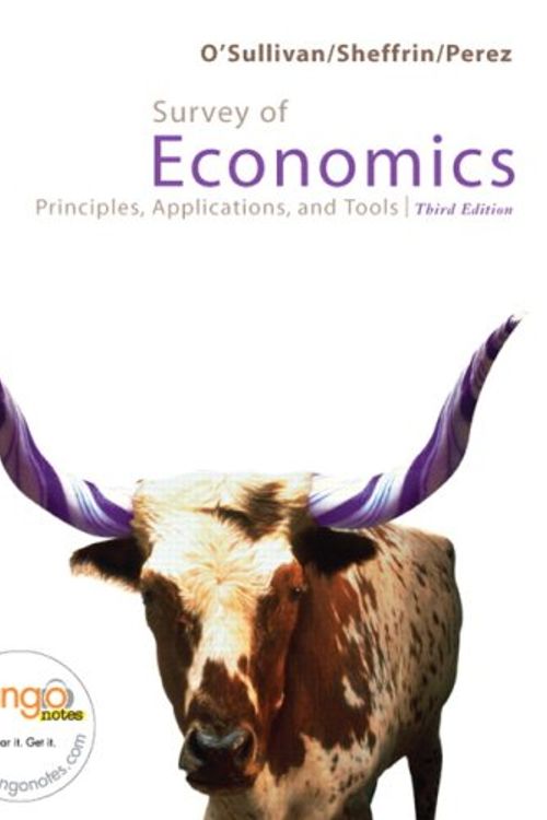 Cover Art for 9780132447027, Survey of Economics by Arthur O'Sullivan