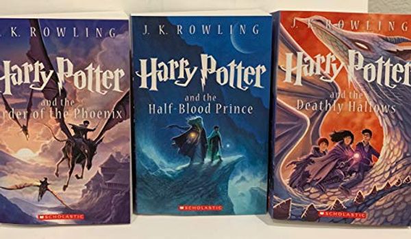 Cover Art for B07XTQL9Y7, Harry Potter Books #5-7: Order of the Phoenix, Half-Blood Prince & Deathly Hallows by J.K. Rowling