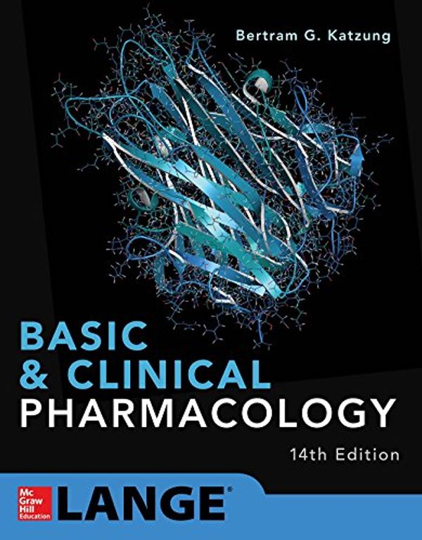 Cover Art for B077S93LCJ, Basic and Clinical Pharmacology 14th Edition by Bertram G. Katzung
