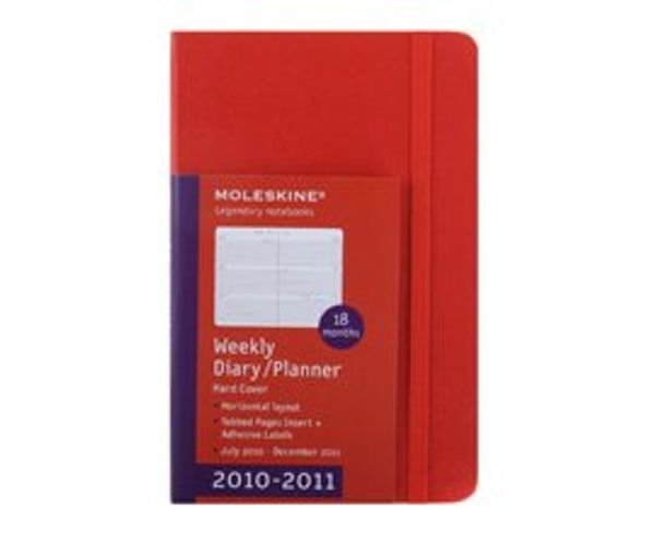 Cover Art for 9788862933414, Moleskine Hard Pocket Weekly Horizontal Diary 18 Month 2011 by Moleskine