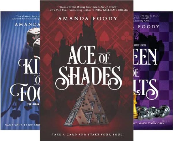 Cover Art for B088HFQSL7, The Shadow Game Series (3 Book Series) by Amanda Foody