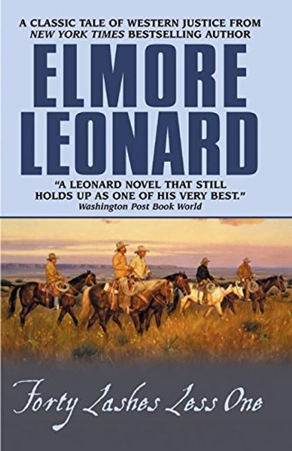 Cover Art for 9780380822331, Forty Lashes Less one by Elmore Leonard