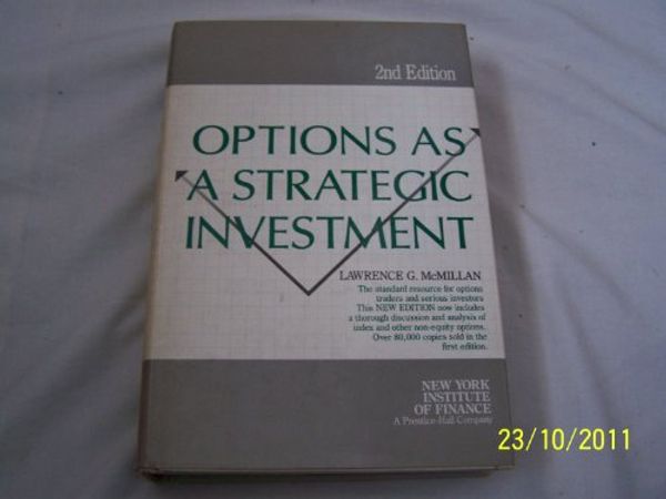 Cover Art for 9780136383475, Options as a Strategic Investment by Lawrence G. McMillan, Thomas McKinnon