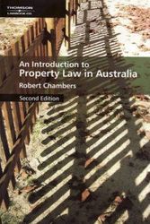 Cover Art for 9780455216928, Introduction to Property Law in Australia by Robert Chambers