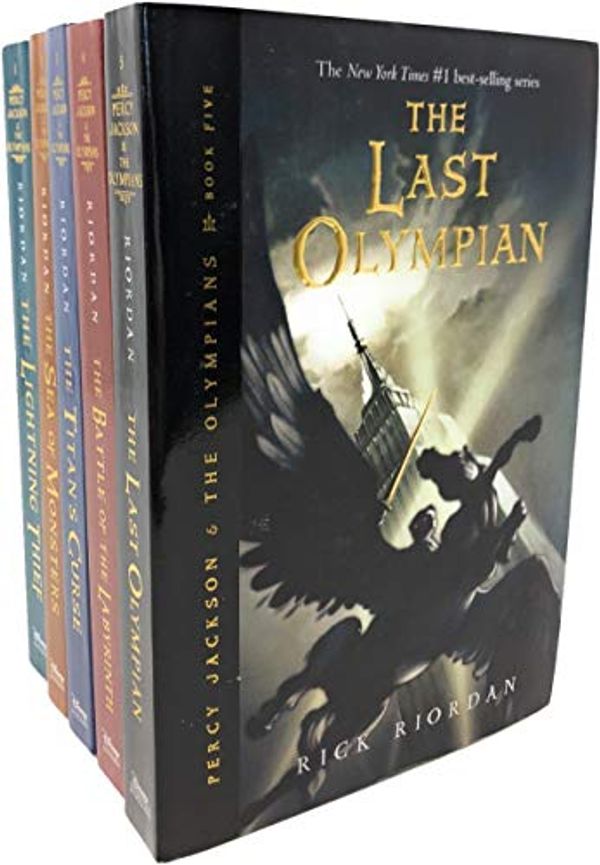 Cover Art for 9789526524832, Percy Jackson and the Olympians Collection Rick Riordan 5 Books Set (Last Olympian, The Titans Curse, The Battle of the Labyrinth, The Sea of Monsters, The Lightning Thief) by Rick Riordan