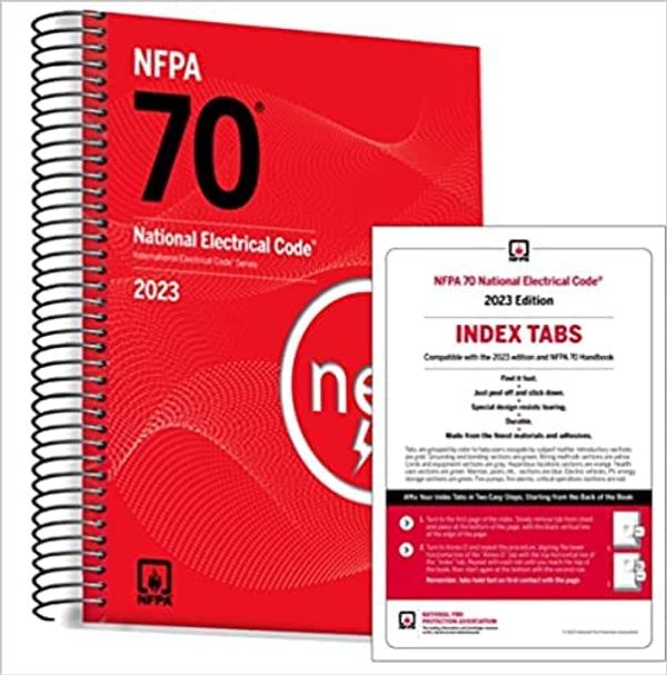 2023 NEC code book NFPA 70 National Electrical Code (Spiralbound) 2023
