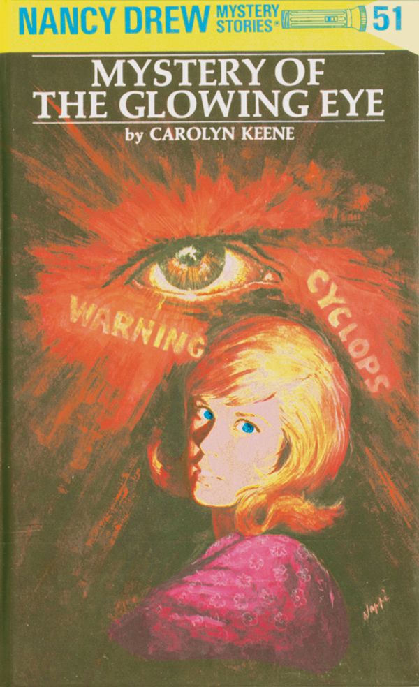 Cover Art for 9780448095516, Nancy Drew 51: Mystery of the Glowing Eye by Carolyn Keene