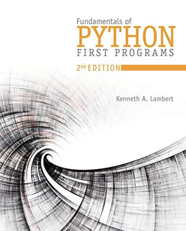 Cover Art for 9781337597388, Fundamentals of Python + Mindtap Computing, 1-term, 6 Month Printed Access Card for Lambert's Fundamentals of Python - First Programs, 2nd Ed: First Programs and Data Structures by Kenneth A. Lambert