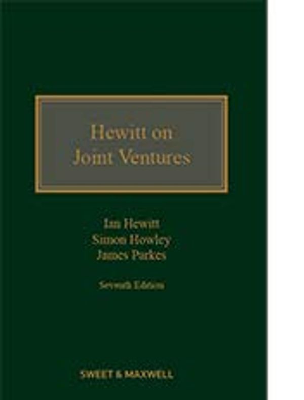 Cover Art for 9780414074088, Hewitt on Joint Ventures by Ian Hewitt