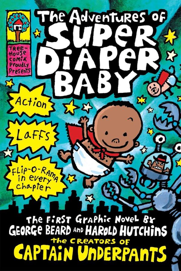 Cover Art for 9781921988660, Adventures of Super Diaper Baby by Dav Pilkey