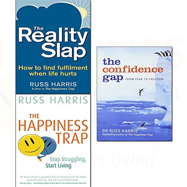 Cover Art for 9789123661893, Russ harris happiness trap,reality slap,confidence gap 3 books collection set by Russ Harris
