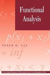 Cover Art for 9780471556046, Functional Analysis by Peter D. Lax