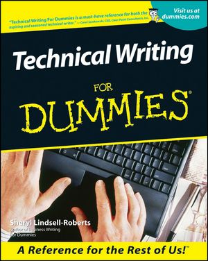 Cover Art for 9781118069424, Technical Writing For Dummies by Sheryl Lindsell-Roberts