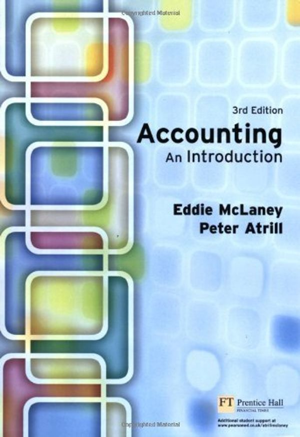 Cover Art for B01F9R6C82, Accounting: An Introduction by Eddie McLaney (2004-11-03) by Eddie McLaney;Peter Atrill