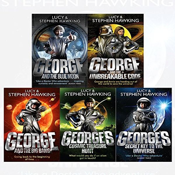 Cover Art for 9789123655908, george's secret key to the universe series stephen hawking 5 books collection set (george's secret key to the universe,george's cosmic treasure hunt,george and the big bang,george and the blue moon,george and the unbreakable code) by Stephen Hawking