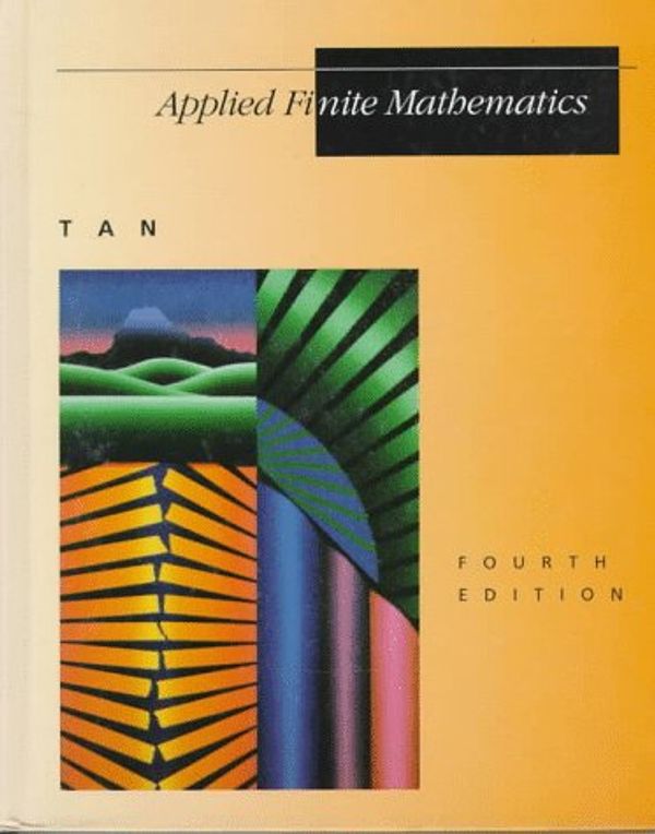 Cover Art for 9780534935139, Applied Finite Mathematics by S. T. Tan