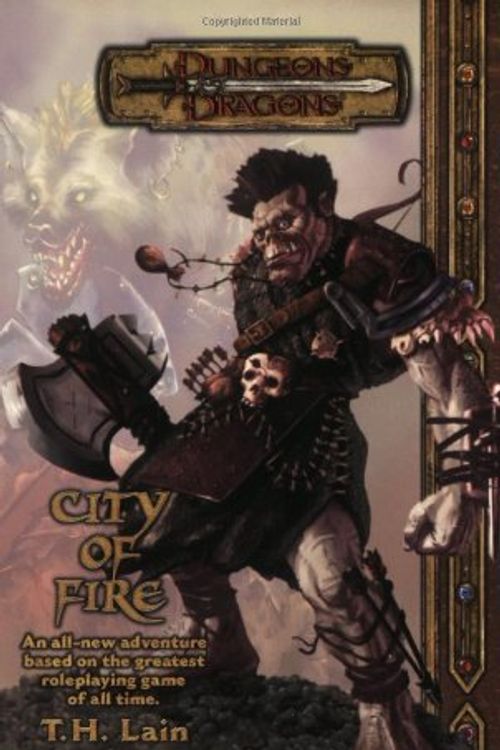Cover Art for 9780786928545, City of Fire by T.H. Lain