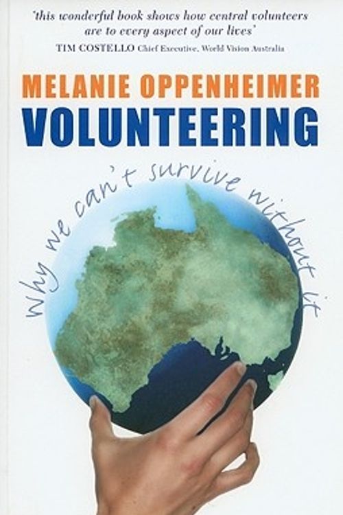 Cover Art for 9780868409863, Volunteering by Melanie Oppenheimer