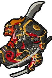 Cover Art for 4251134835426, PATCHLAB Chameleon Legion Samurai Shogun Warrior Japan Patch by Unknown