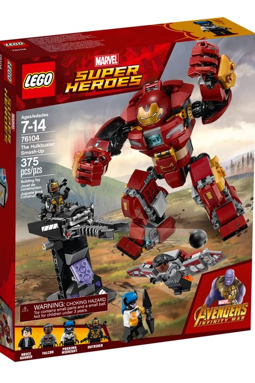 Cover Art for 0673419282475, The Hulkbuster Smash-Up Set 76104 by LEGO