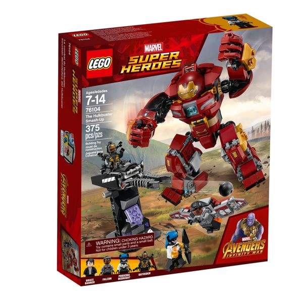 Cover Art for 0673419282475, The Hulkbuster Smash-Up Set 76104 by LEGO