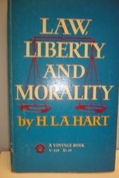 Cover Art for 9780192850171, Law, Liberty and Morality by H.L.A. Hart