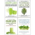 Cover Art for 9789123853861, Medical Medium Celery Juice [Hardcover], Medical Medium Thyroid Healing [Hardcover], Celery Juice & Green Smoothie Recipe Book, Hashimoto Thyroid Cookbook 4 Books Collection Set by Anthony William, Iota