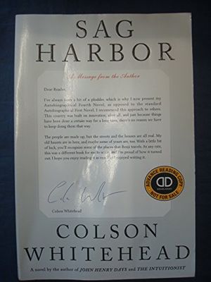 Cover Art for 9780385527651, Sag Harbor by Colson Whitehead