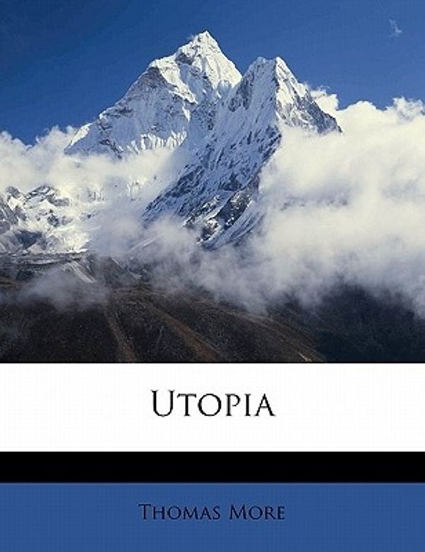 Cover Art for 9781177701143, Utopia by Thomas More