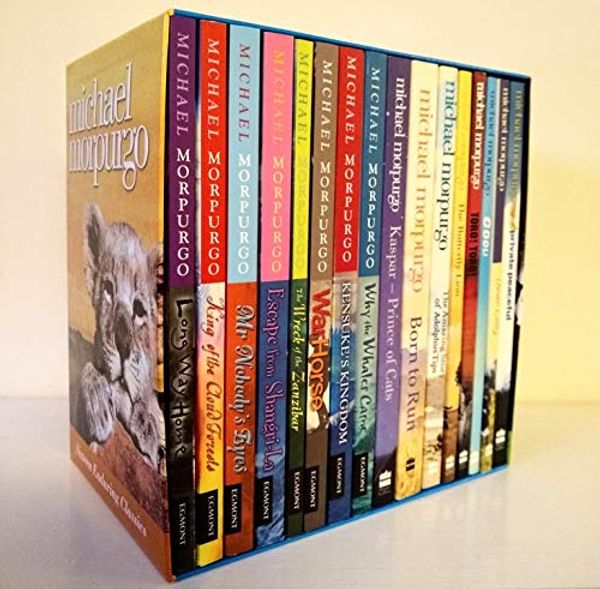 Cover Art for 9780007875146, Michael Morpurgo Box Set - 16 Books RRP Â£ 84.99: Why the Whales Came, Mr Nobody's Eyes, Kensuke's Kingdom, Long Way Home, Escape from Shangri-La, Dear Olly, Toro! Toro!, Cool!, The Butterfly Lion, Private Peaceful (WarHorse, The Wreck of the Zanzibar, Ki by Michael Morpurgo
