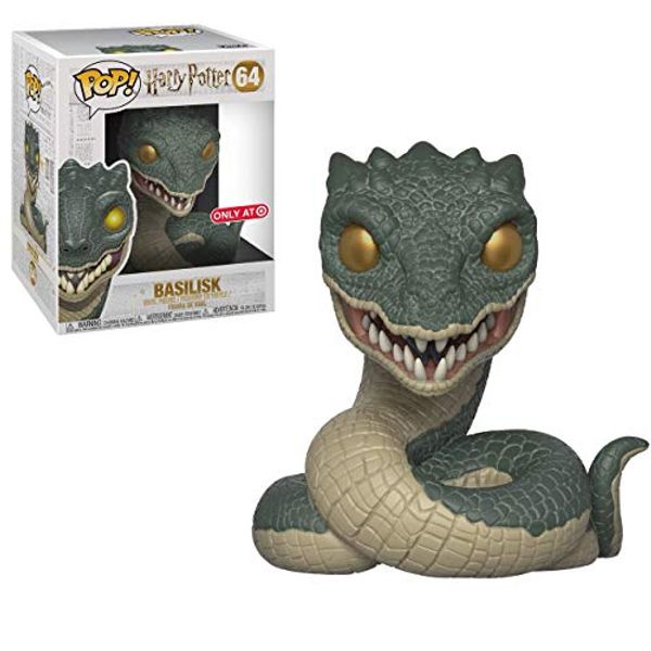 Cover Art for 9899999419303, Funko Basilisk (Target Exclusive): Harry Potter x Deluxe POP! Vinyl Figure + 1 Official Harry Potter Trading Card Bundle [#064 / 31257] by FunKo